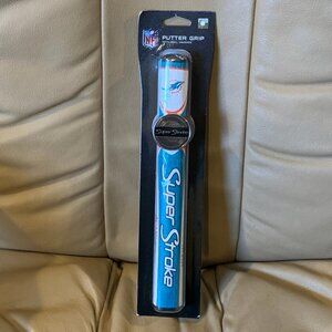 NFL MIAMI DOLPHINS SUPER STROKE PUTTER GRIP WITH BALL MARKER